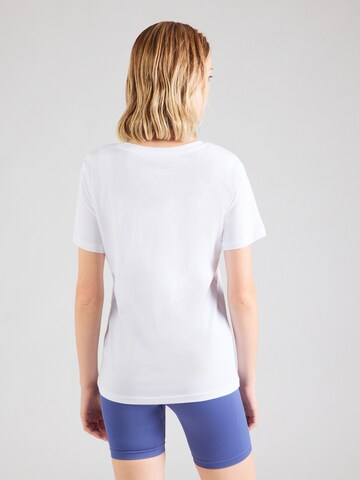 4F Sportshirt in Weiß: Rückseite