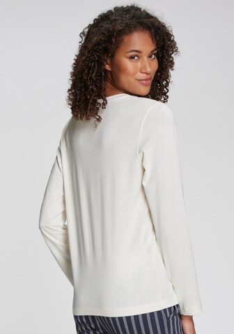 VIVANCE Pajama Shirt 'Dreams' in White