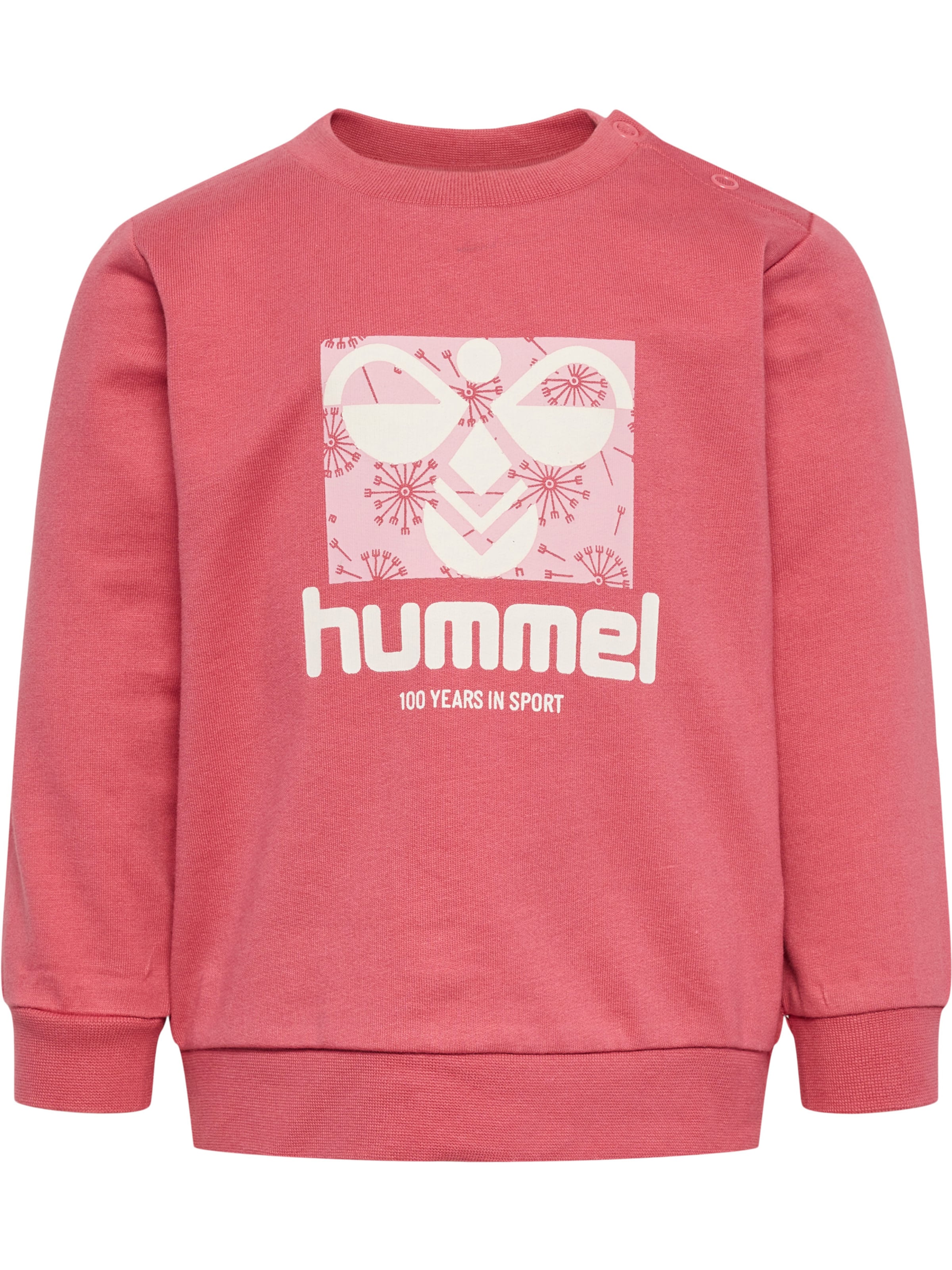 Hummel Sweatshirt 'Lime' in Pink: Vorderseite
