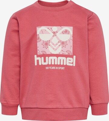 Hummel Sweatshirt 'Lime' in Pink: predná strana