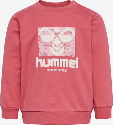 Hummel Sweatshirt 'Lime' in Roze: voorkant