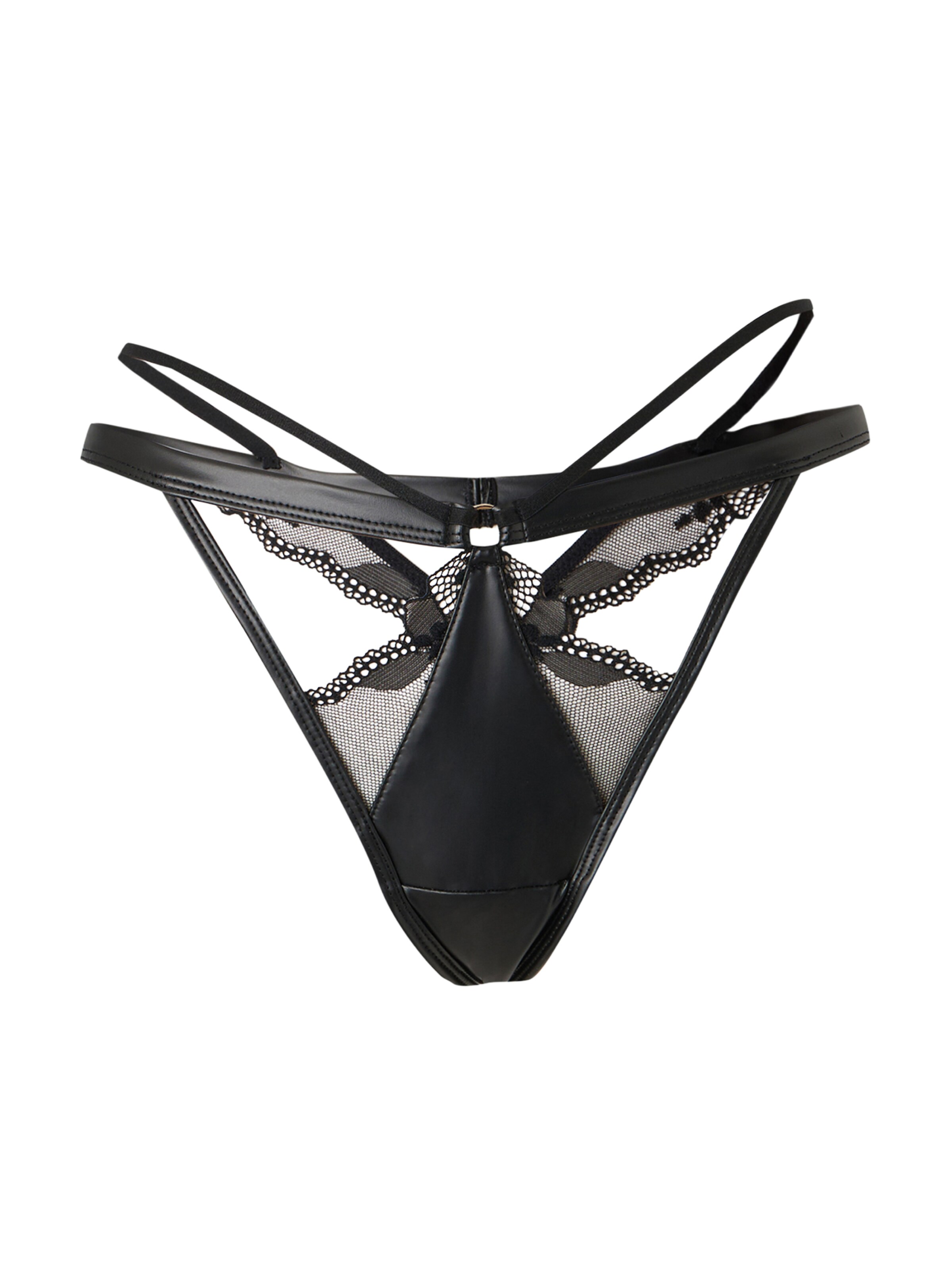 fekete Hunkemöller String bugyik 'Ilenia' - XS, Termék nézet