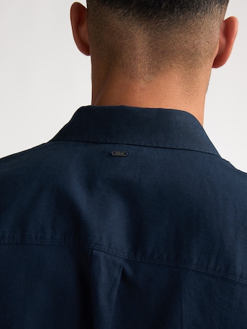 Petrol Industries Regular Fit Skjorte i blå