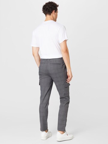 Regular Pantalon cargo BLEND en gris