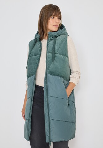 CECIL Weste in Grün: Vorderseite