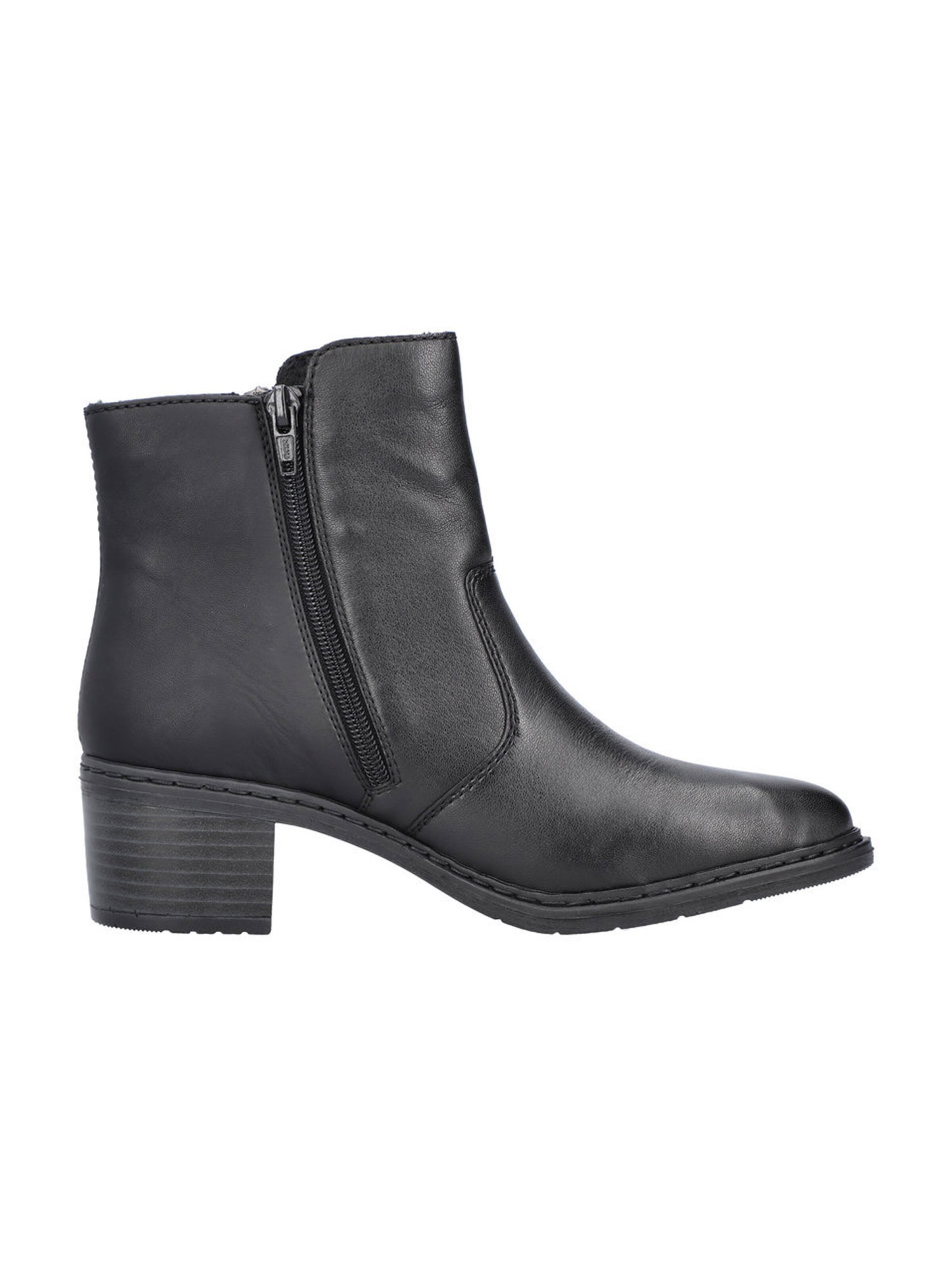 Botine '70150' de la Rieker pe negru