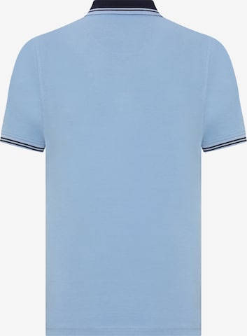 DENIM CULTURE Koszulka 'ZORAN' w kolorze niebieski