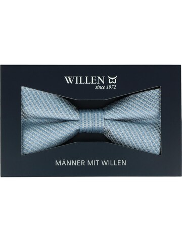 WILLEN Fliege 'Pastell Uni'‌ in Blau