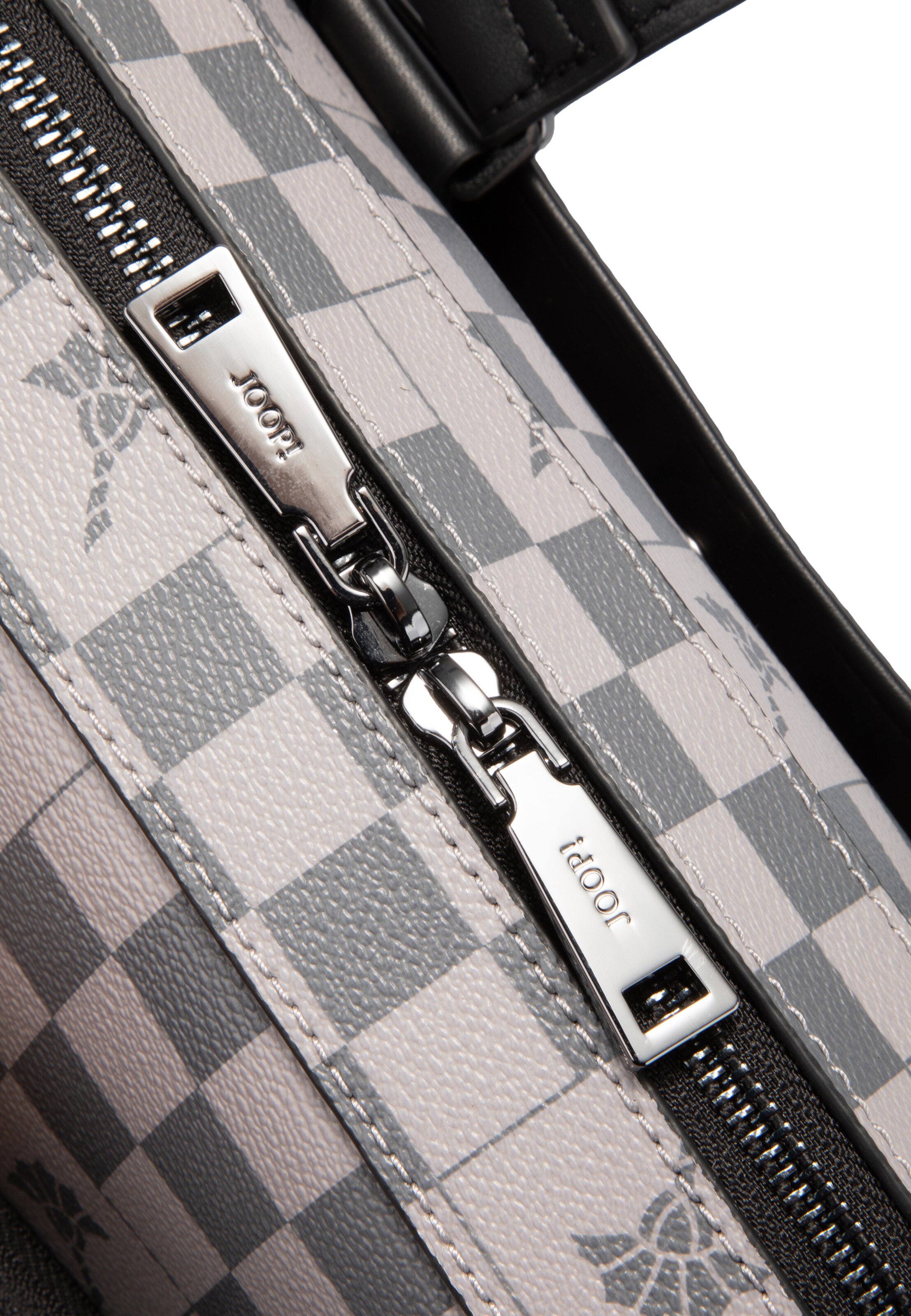 JOOP! Document Bag 'Flora Piazza Maiko' in Grey