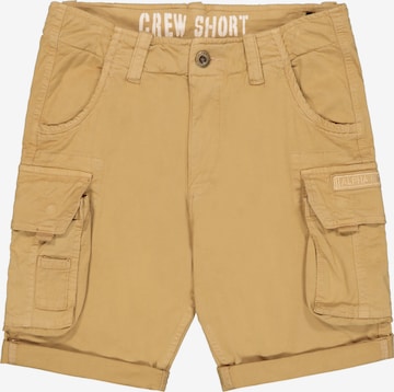 ALPHA INDUSTRIES Cargo Pants in Beige: front