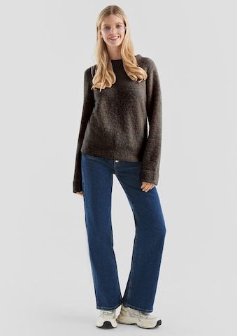 QS Pullover in Braun