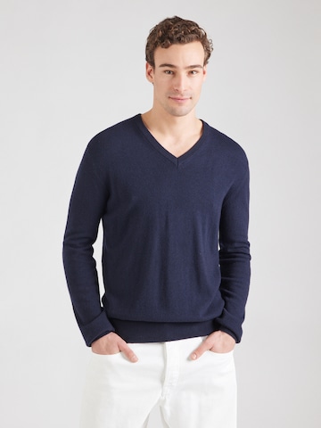 Hackett London Pullover in Blau: Vorderseite