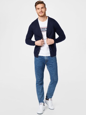 JACK & JONES Strikkejakke i blå