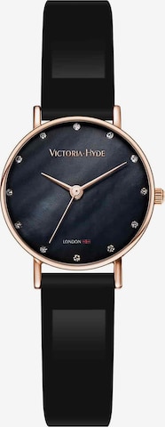 Victoria Hyde Analog Watch in Black: front