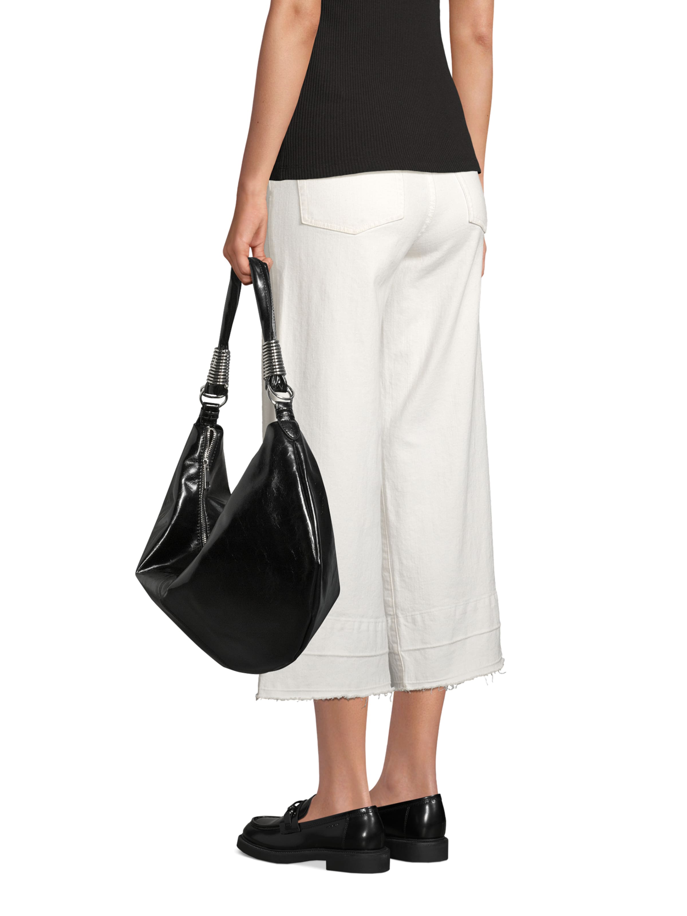 Borsa a spalla 'Loane' di TOPSHOP in nero