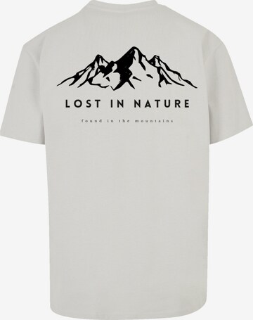 F4NT4STIC Shirt 'Lost in nature' in Grijs