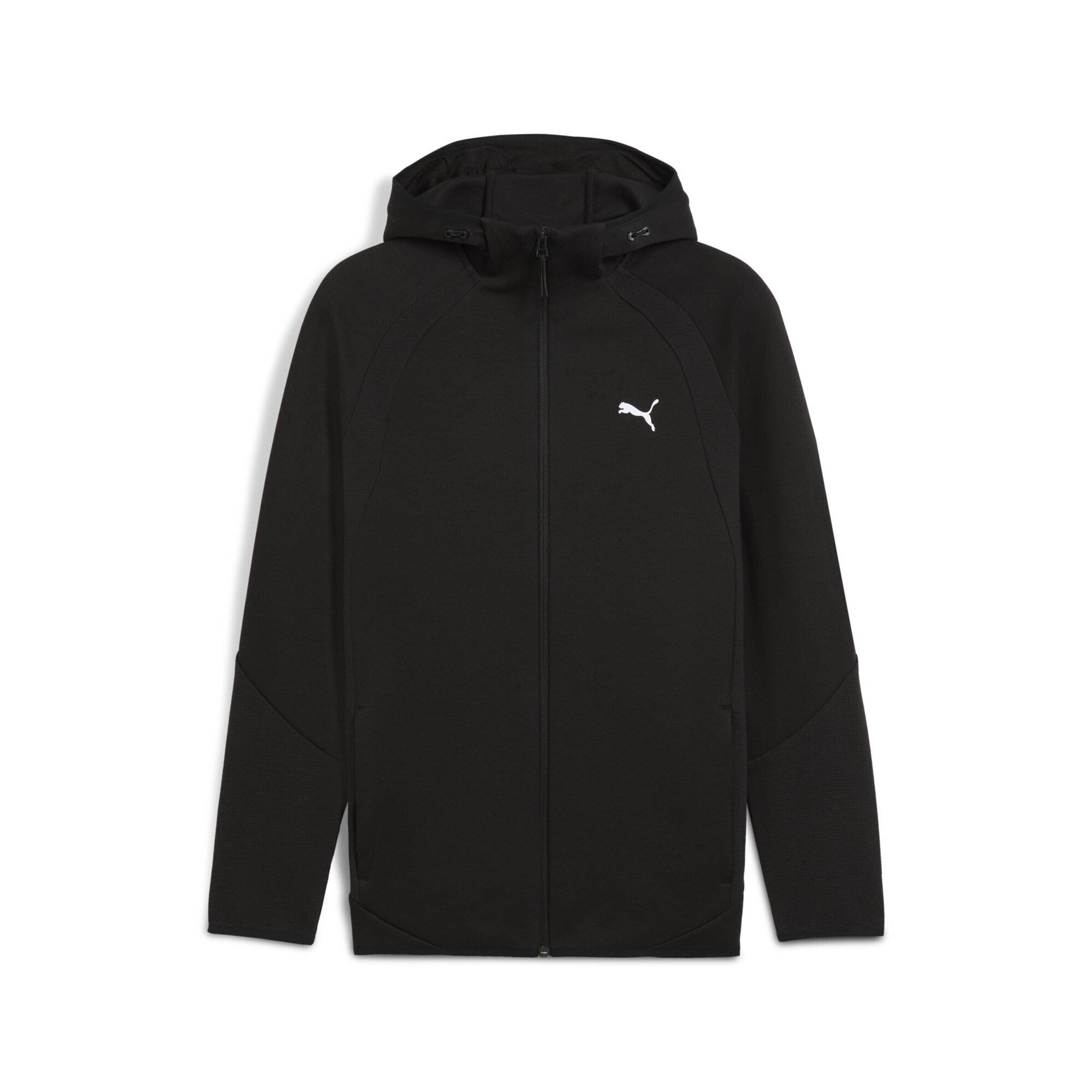 PUMA Sportsweatvest 'Evostripe' in Zwart: voorkant