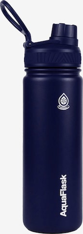 AquaFlask Láhev na vodu 'AquaFlask Termoláhev REGULAR 532 ml' – modrá: přední strana