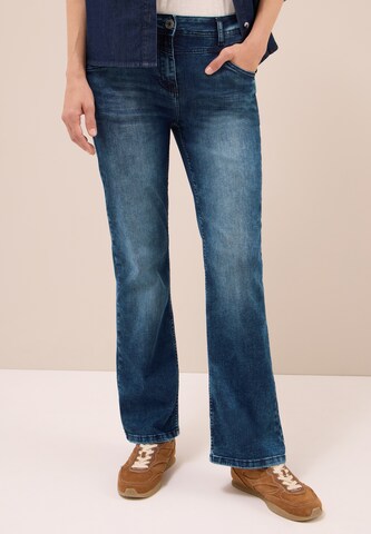 CECIL Bootcut Jeans in Blau