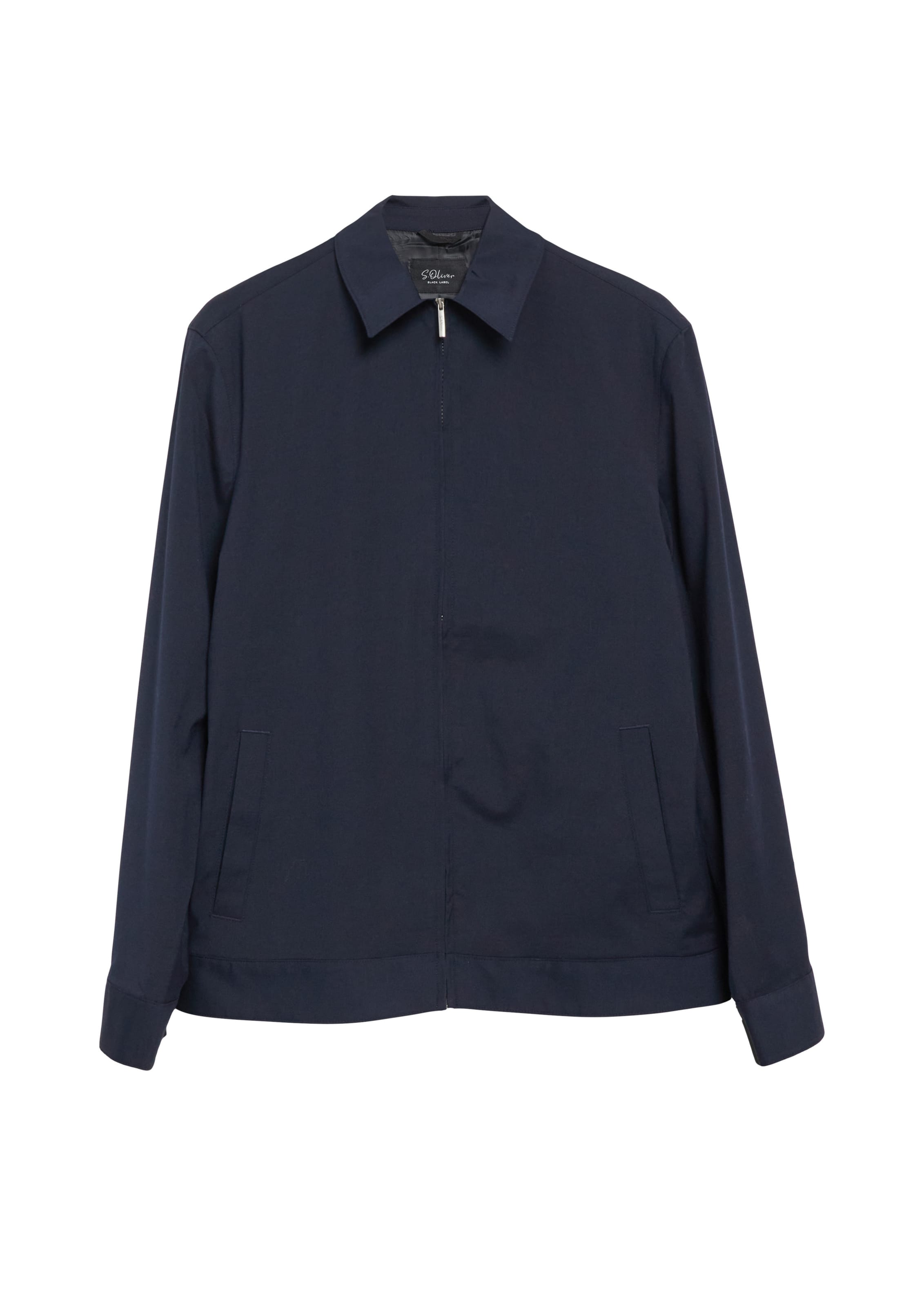 s.Oliver Jacke in Blau: Vorderseite