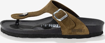 Bayton Varvastossut 'MERCURE' värissä vihreä: etupuoli