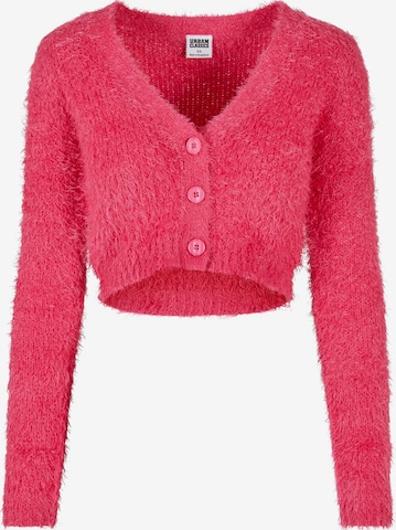 Urban Classics Strickjacke in Pink: predná strana