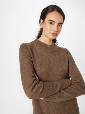 VILA Knit dress 'Ril' in Brown