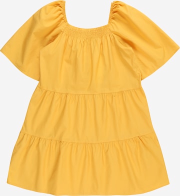 Vero Moda Girl Šaty 'CHARLOTTE' – žlutá: přední strana