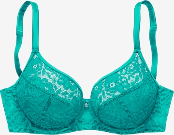 NUANCE T-shirt Bra in Green: front