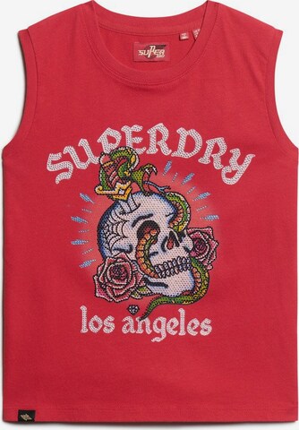 Superdry Top in Red: front