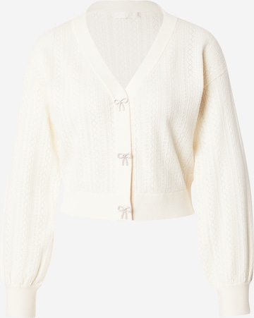 GUESS Kardigán 'LYLA' - Biela: predná strana