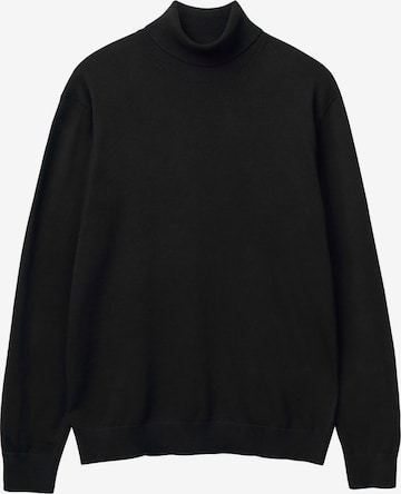 UNITED COLORS OF BENETTON Sweater in Black: front