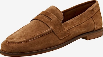 ESPRIT Classic Flats in Brown: front