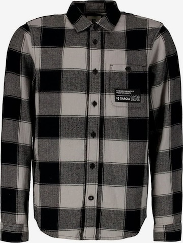GARCIA Comfort fit Button Up Shirt in Black: front