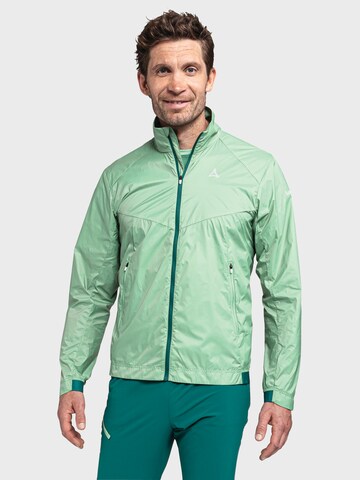 Veste outdoor Schöffel en vert : devant