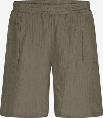 SASSYCLASSY Normální Kalhoty – zelená: přední strana