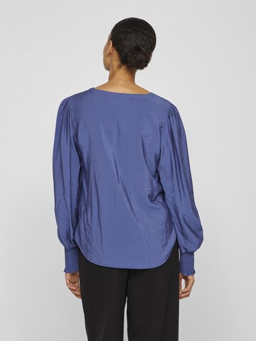 VILA Bluse in Blau