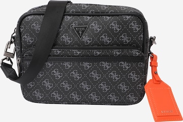 GUESS Сумка через плечо 'MILANO CROSSBODY DOUBLE ZIP' в Черный: спереди