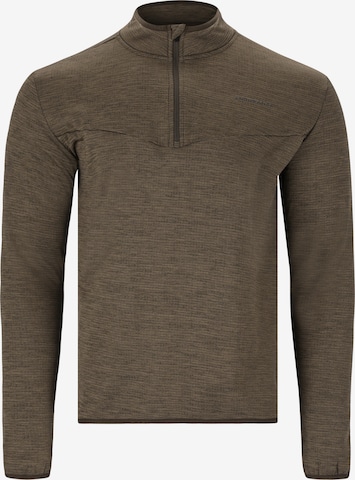 ENDURANCE Performance Shirt 'Ledger' in Brown: front