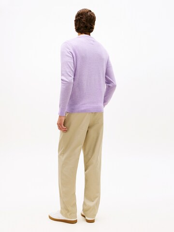 Pulover 'ESSENTIAL' de la TOMMY HILFIGER pe mov