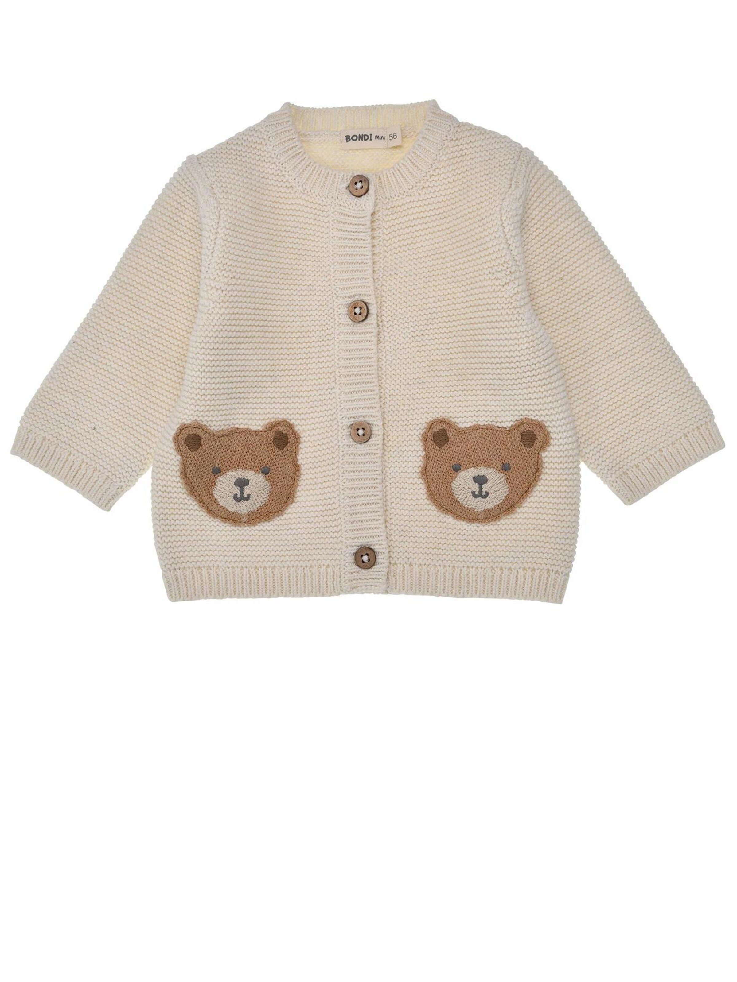 BONDI Strickjacke‌‌‌‌ in Beige: Vorderseite