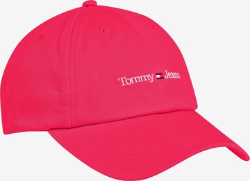 Tommy Jeans Cap in Pink: front