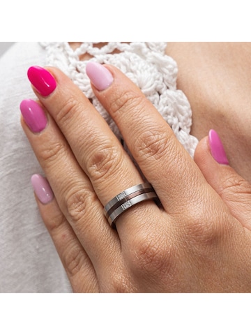 Bague Zeeme en argent : devant