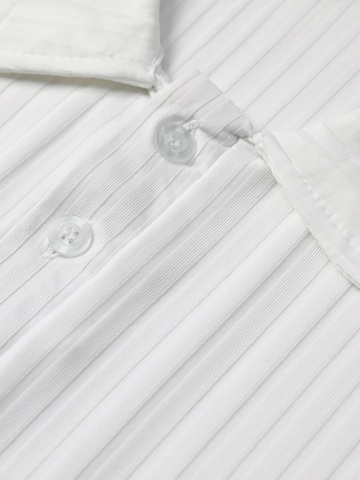 ALLTHEMEN Shirt 'Rhythmus' in White