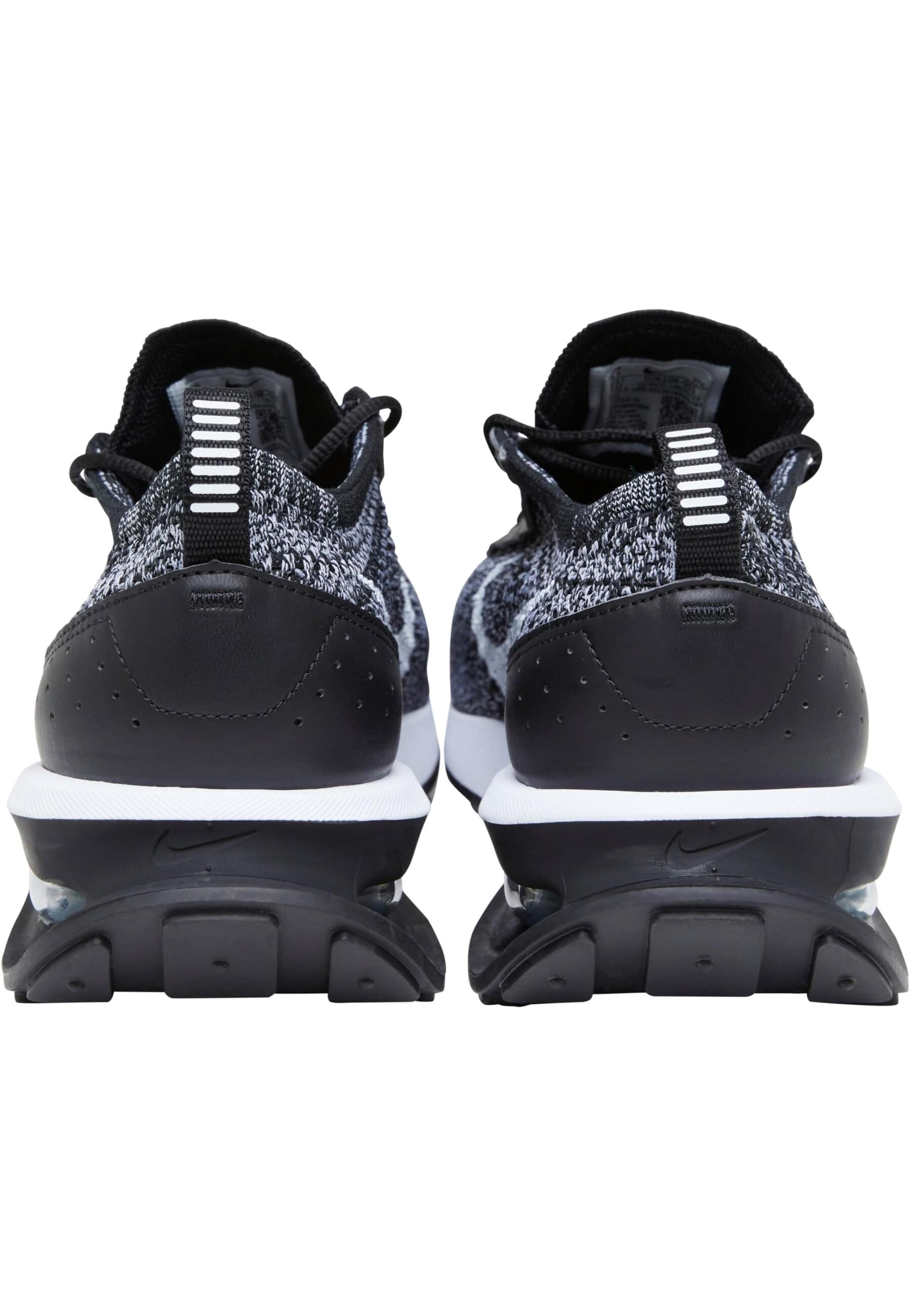 NIKE Platform trainers 'Air Max Flyknit Racer' in Black