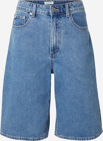EDITED Wide leg Jeans 'Addison' in Blue: front