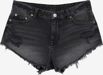 Bershka Shorts in Schwarz: predná strana