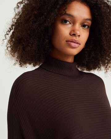 WE Fashion Трикотажное платье в Коричневый