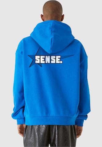 9N1M SENSE Sweatshirt 'Star' in Blauw: voorkant