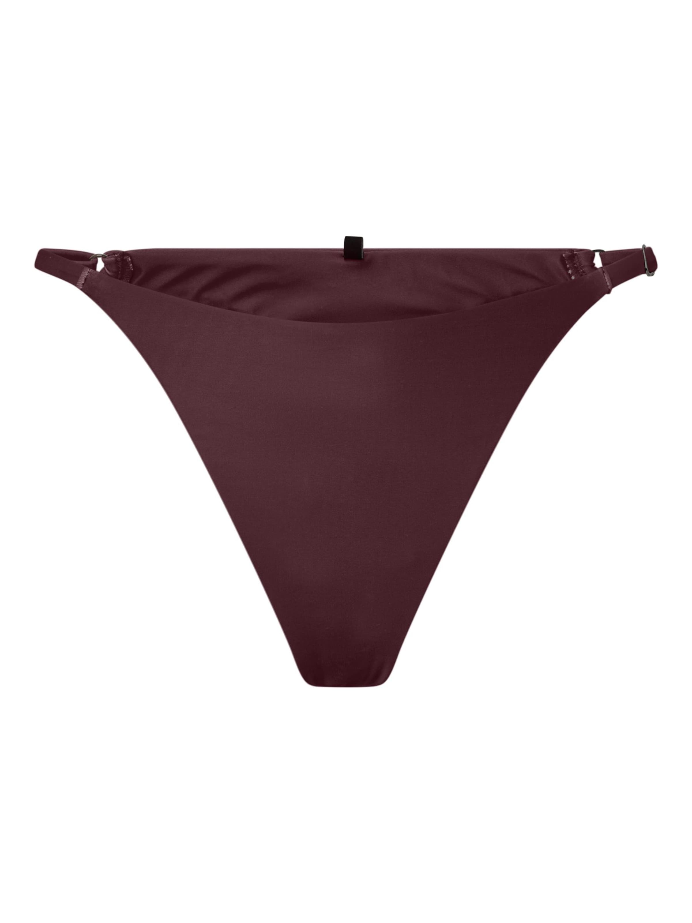 PIECES Bikini Bottoms 'PCBAOMI' in Bordeaux, Item view